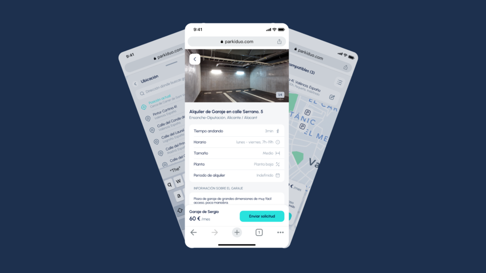 nueva plataforma de Parkiduo
